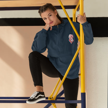 PL Rose Embroidered Champion Packable Jacket image 2