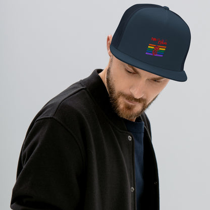 Portland Love Rainbow Trucker Cap image 5