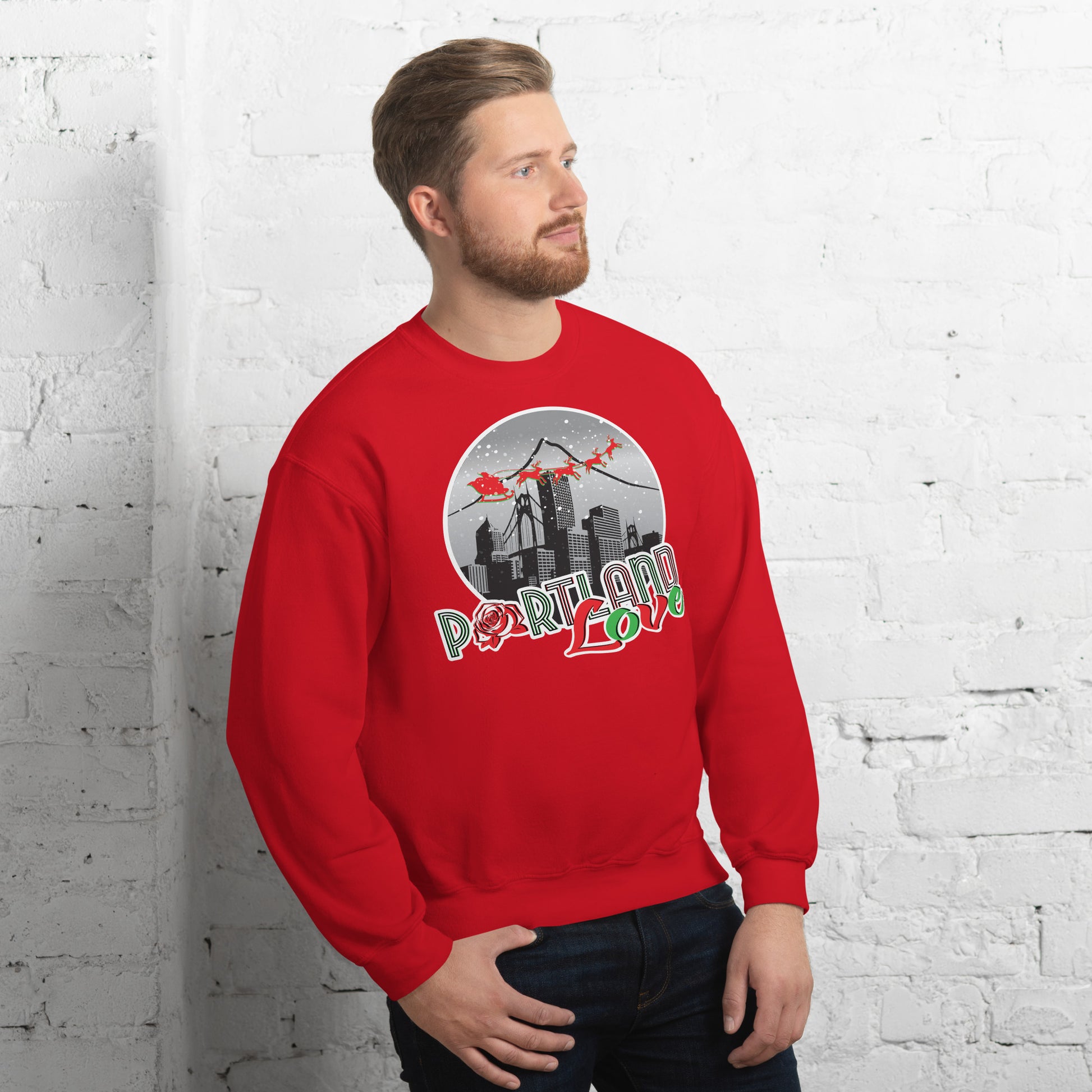 Port-Man Christmas Unisex Sweatshirt image 11