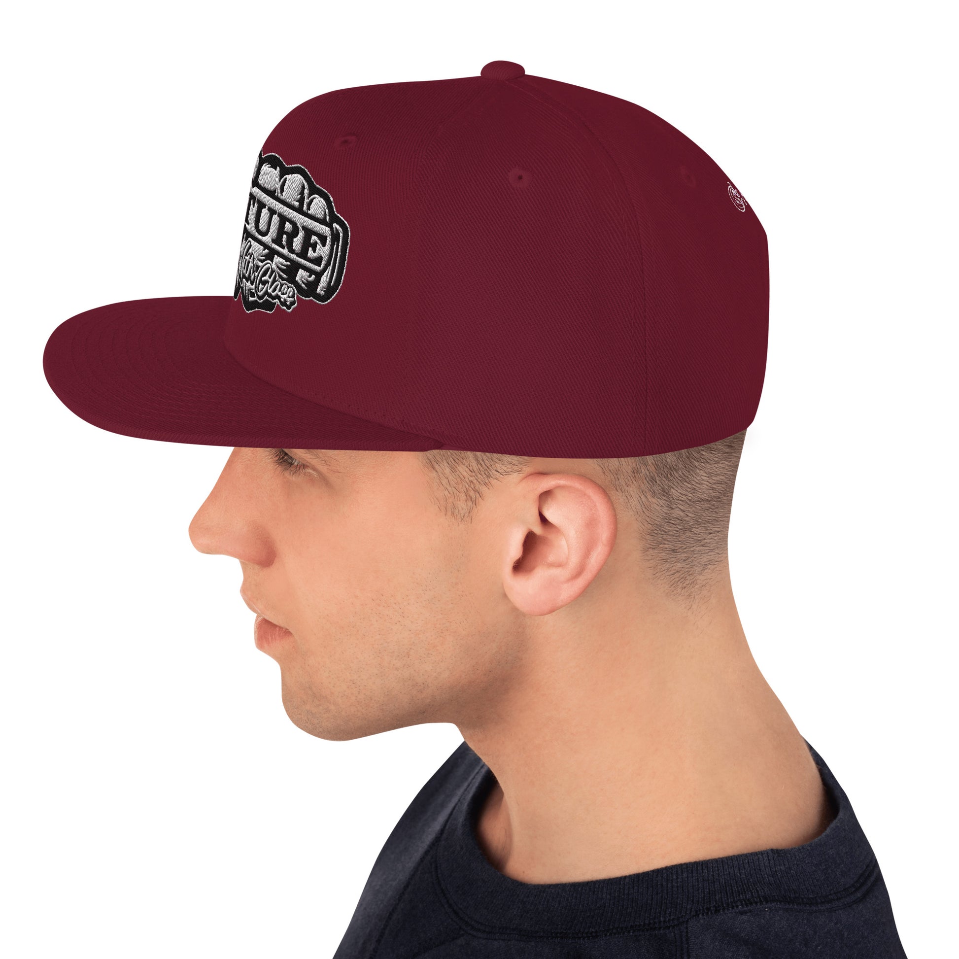 Culture Street Silver Snapback Hat image 30