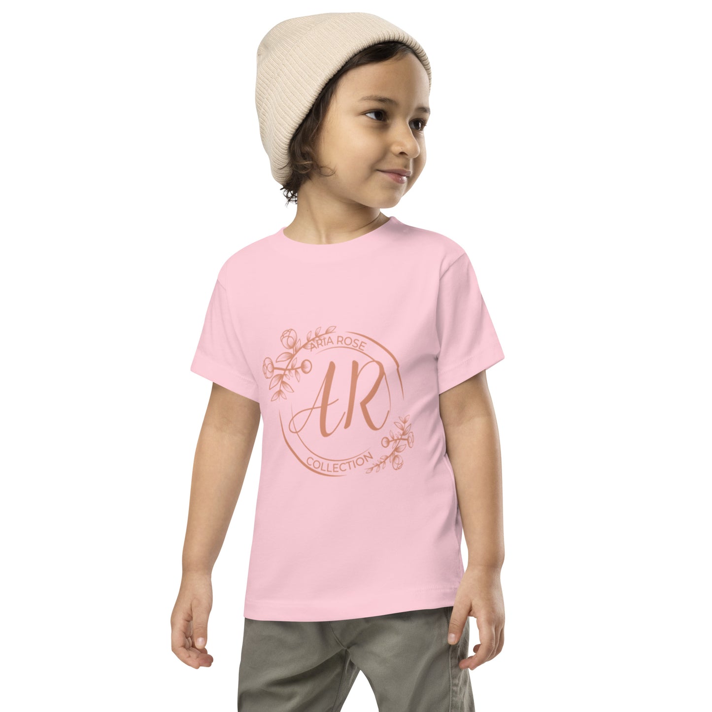 Aria Rose Gold Toddler Short Sleeve Tee image 8