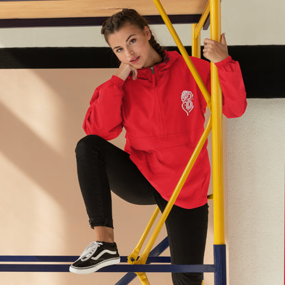PL Rose Embroidered Champion Packable Jacket image 0