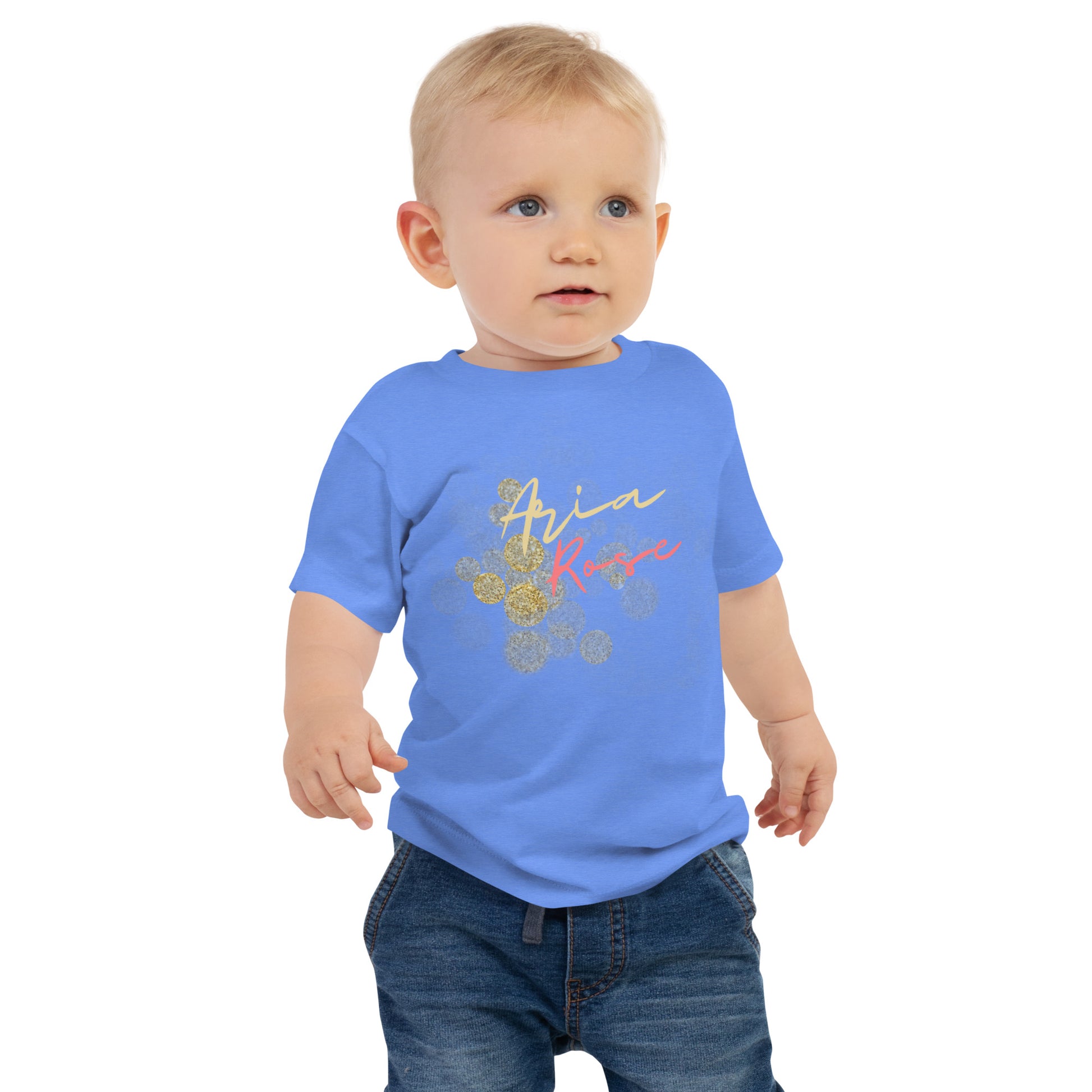 Aria Rose Blaze Baby Jersey Short Sleeve Tee image 4