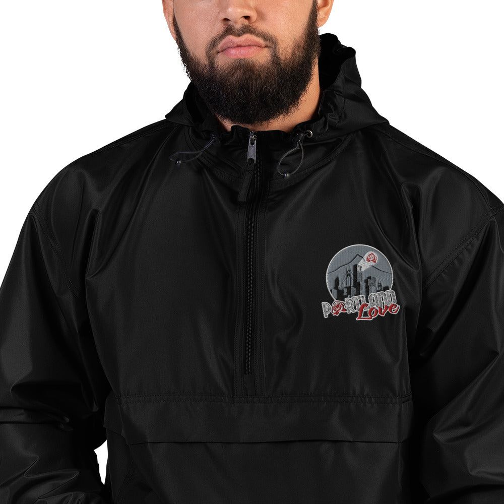 Port-Man Embroidered Champion Packable Jacket image 1