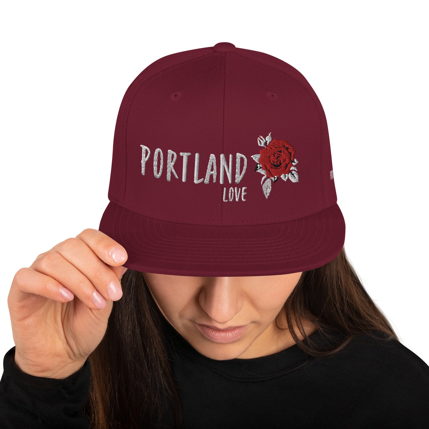 P-Rose Snapback Hat image 30