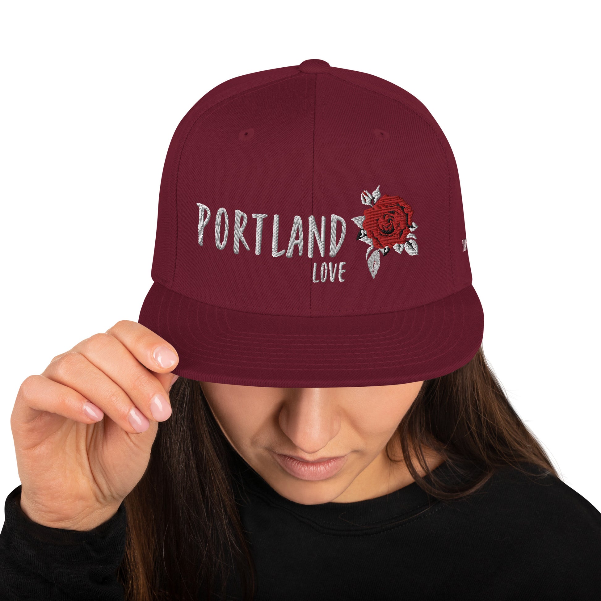 P-Rose Snapback Hat image 30