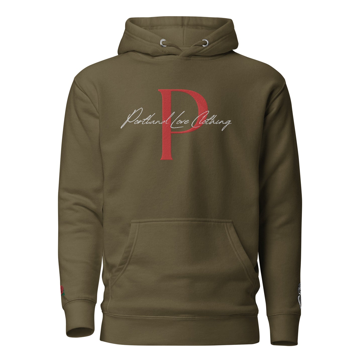 Portland Love "P" Embroidered Unisex Hoodie image 31