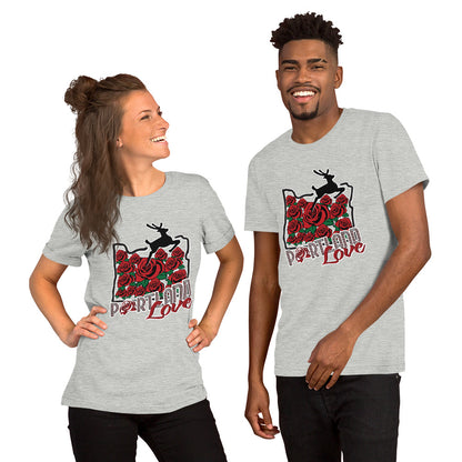 Roses Unisex T-shirt image 9