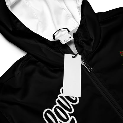 Portland Love Black Logo Men’s Windbreaker  image 3