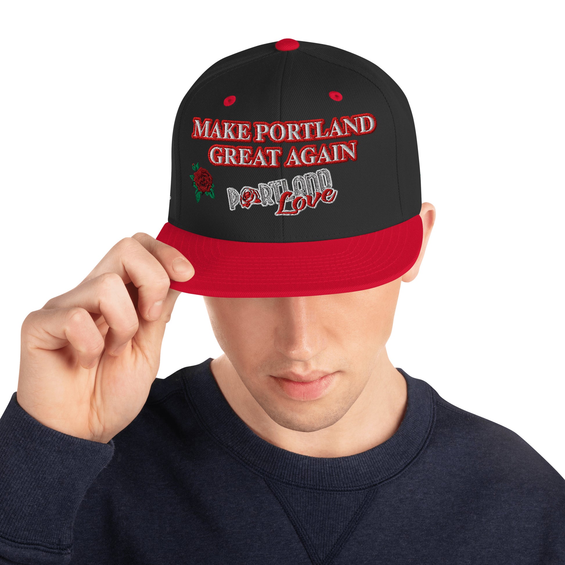 Make Portland Great Again Snapback Hat image 0