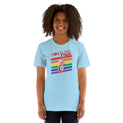 P-Love Rainbow Short-Sleeve Unisex T-Shirt image 11
