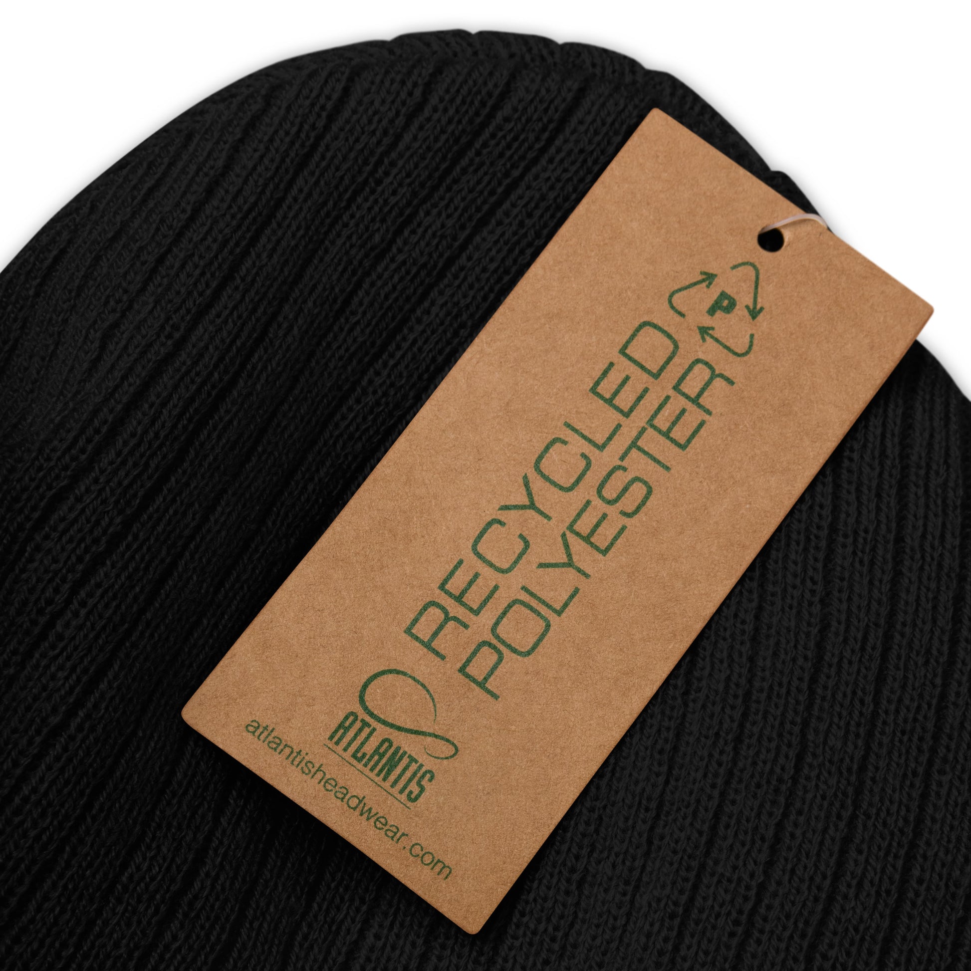 Portland Love Rose Ribbed Knit Beanie image 2