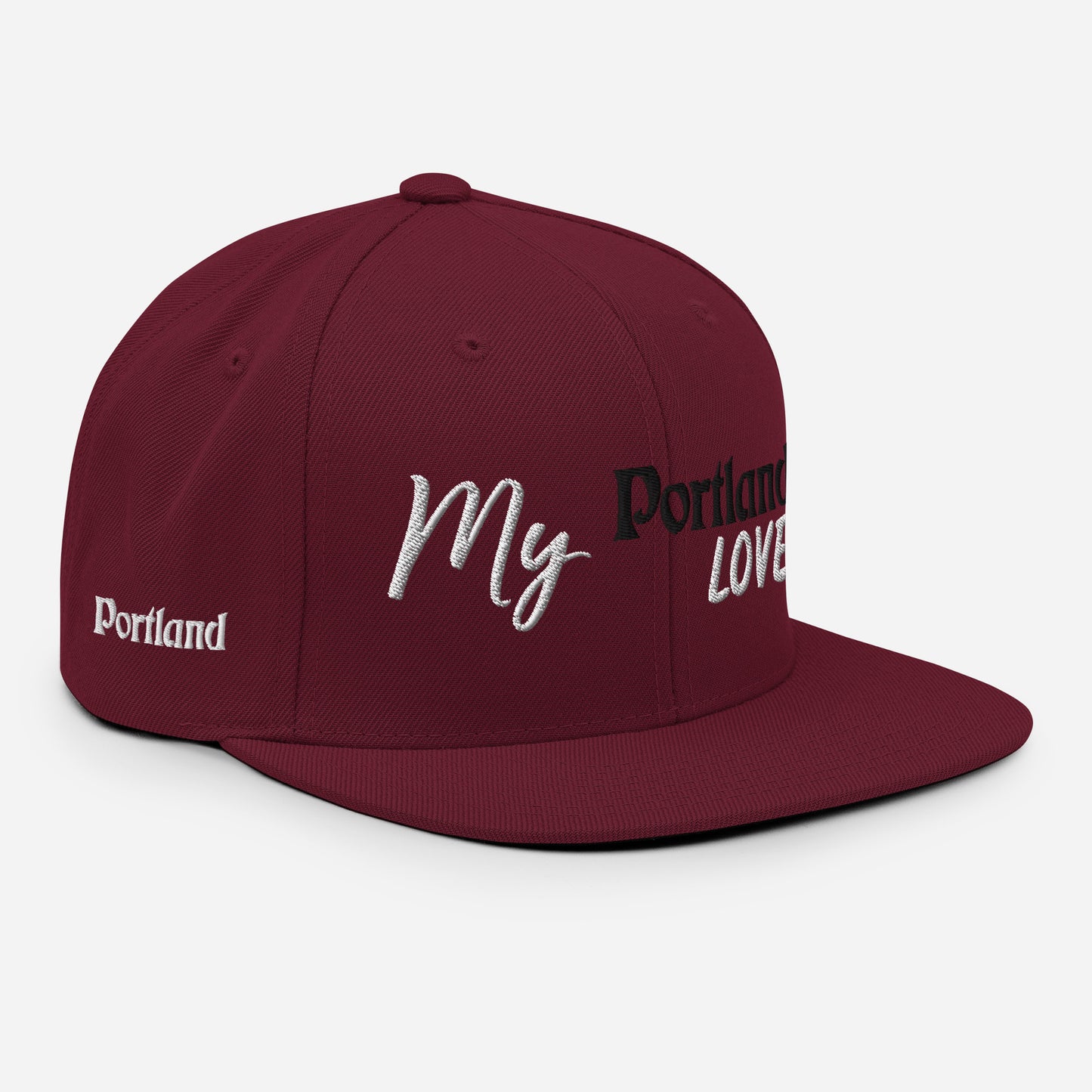 My Portland Love Snapback Hat image 3