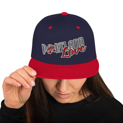 Portland Love Original Embroidered Classic Snapback Hat image 35