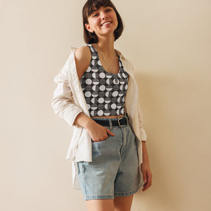 PL Rose Polka Dot Crop Top image 7