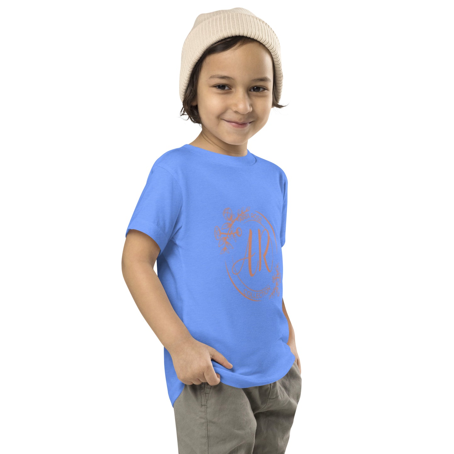 Aria Rose Gold Toddler Short Sleeve Tee image 7
