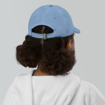 Aria Rose Purple Heart Youth Baseball Cap image 11