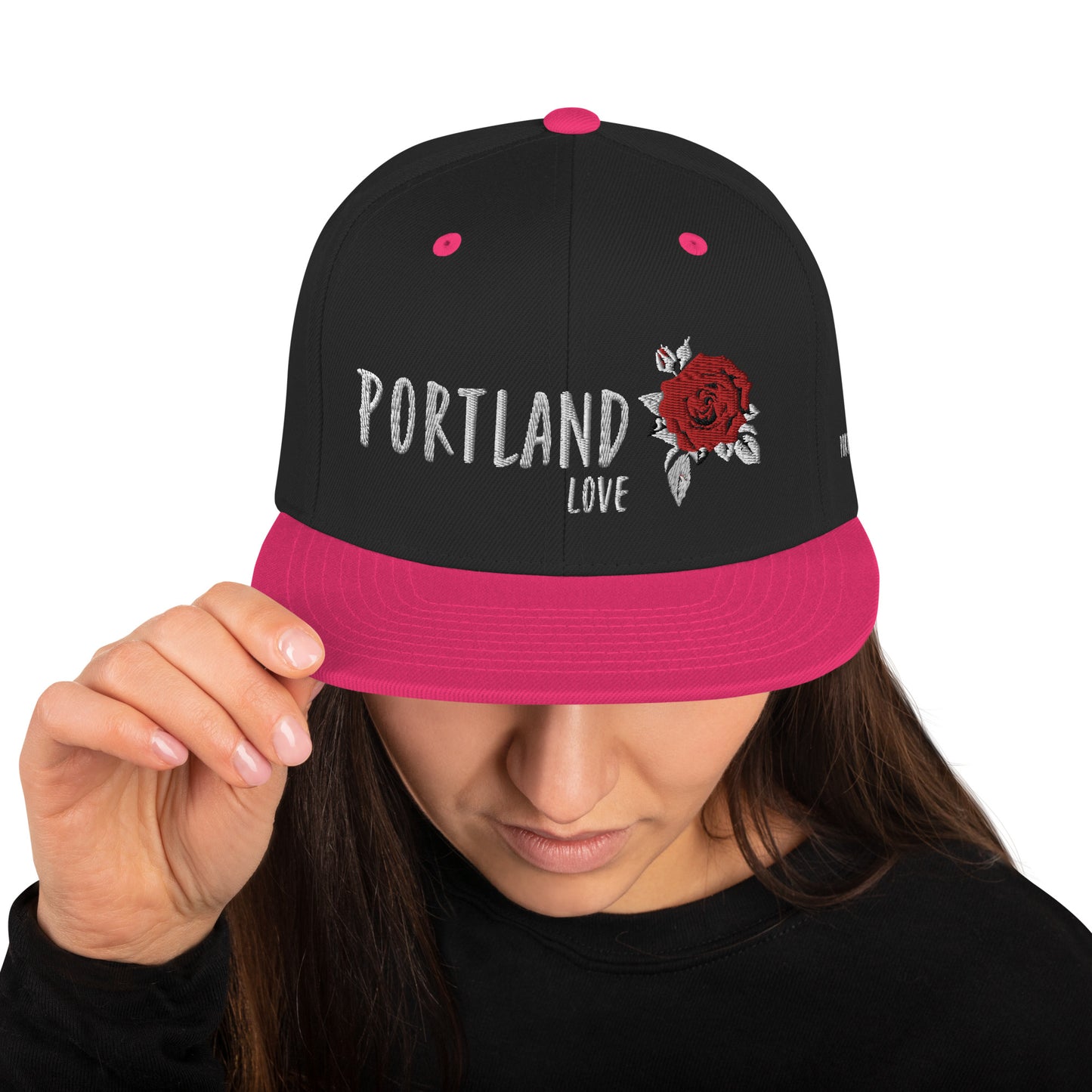 P-Rose Snapback Hat image 18