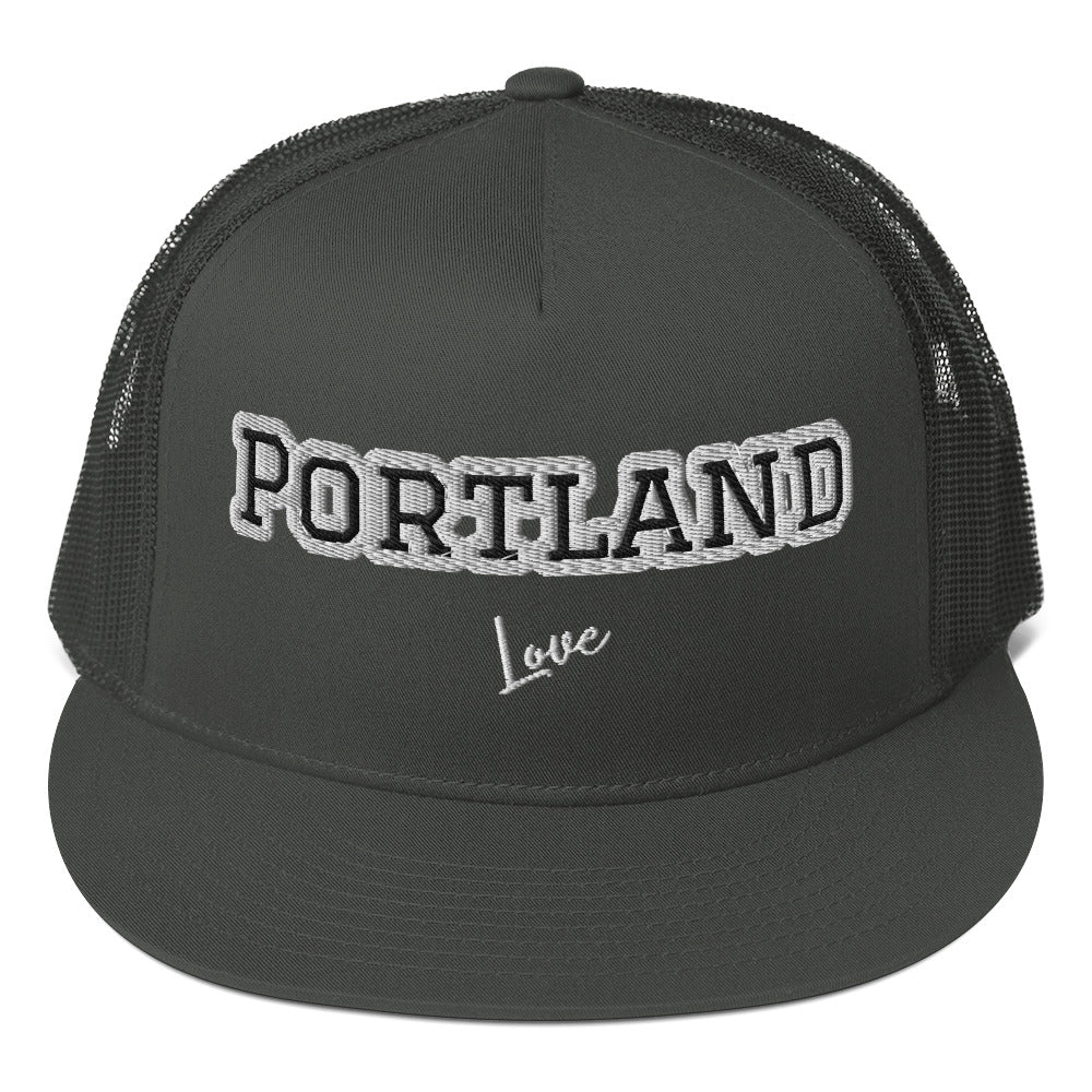 Block Style Trucker Cap image 8