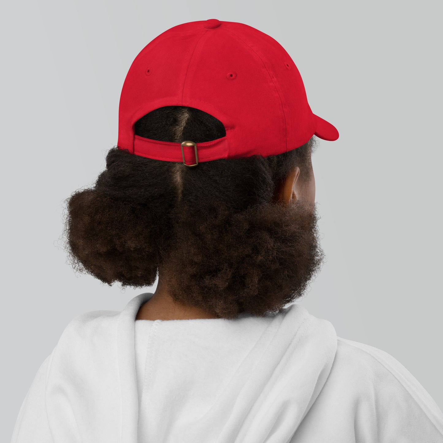 Aria Rose Purple Heart Youth Baseball Cap image 7