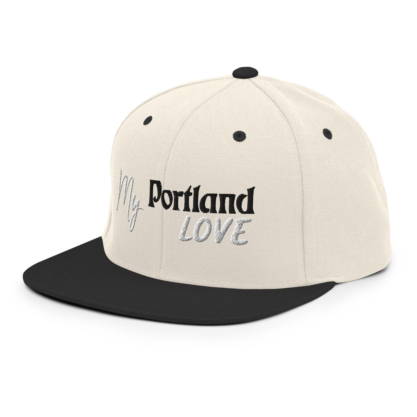 My Portland Love Snapback Hat image 4