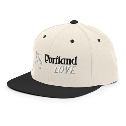 My Portland Love Snapback Hat image 4