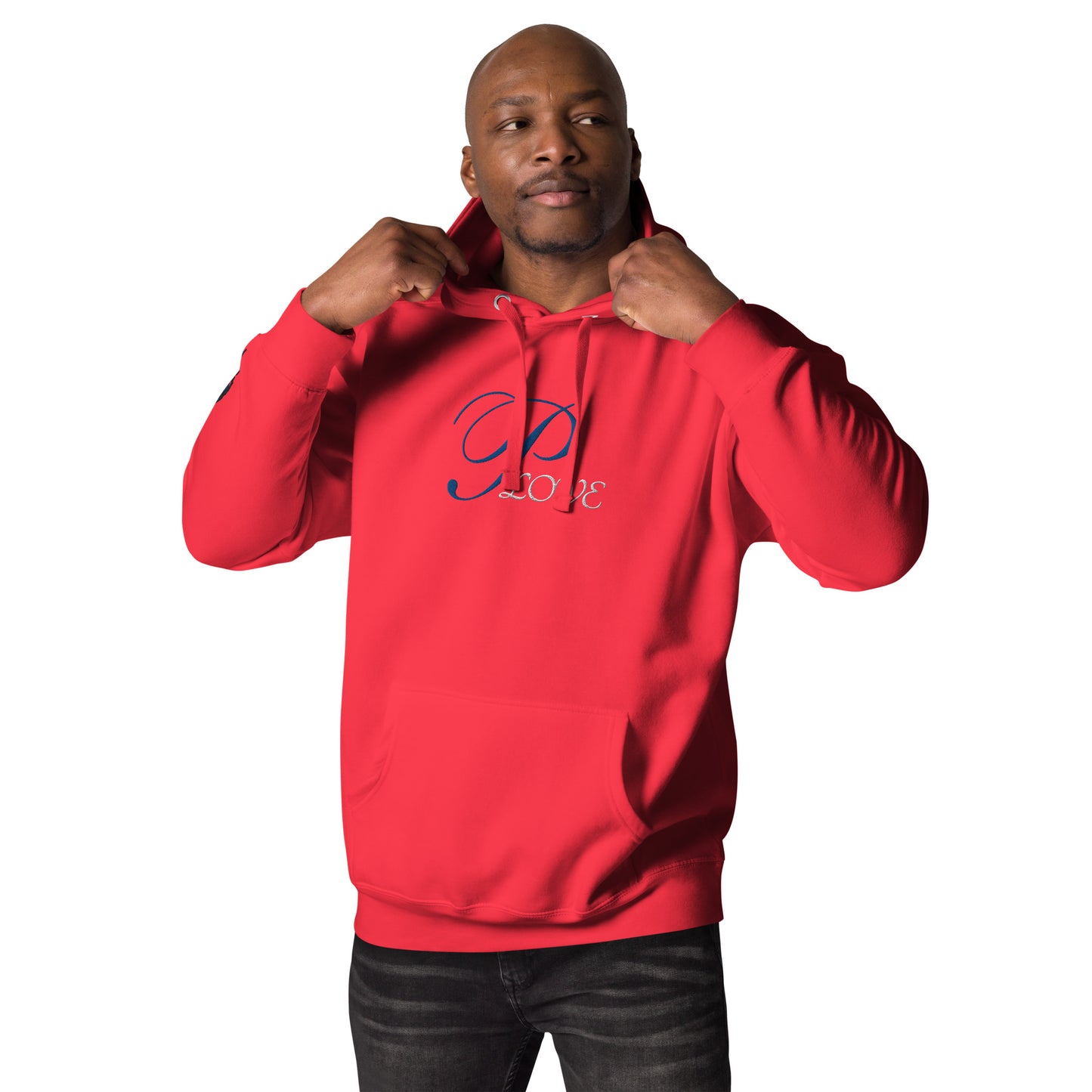P-Love (Royal) Unisex Hoodie image 3