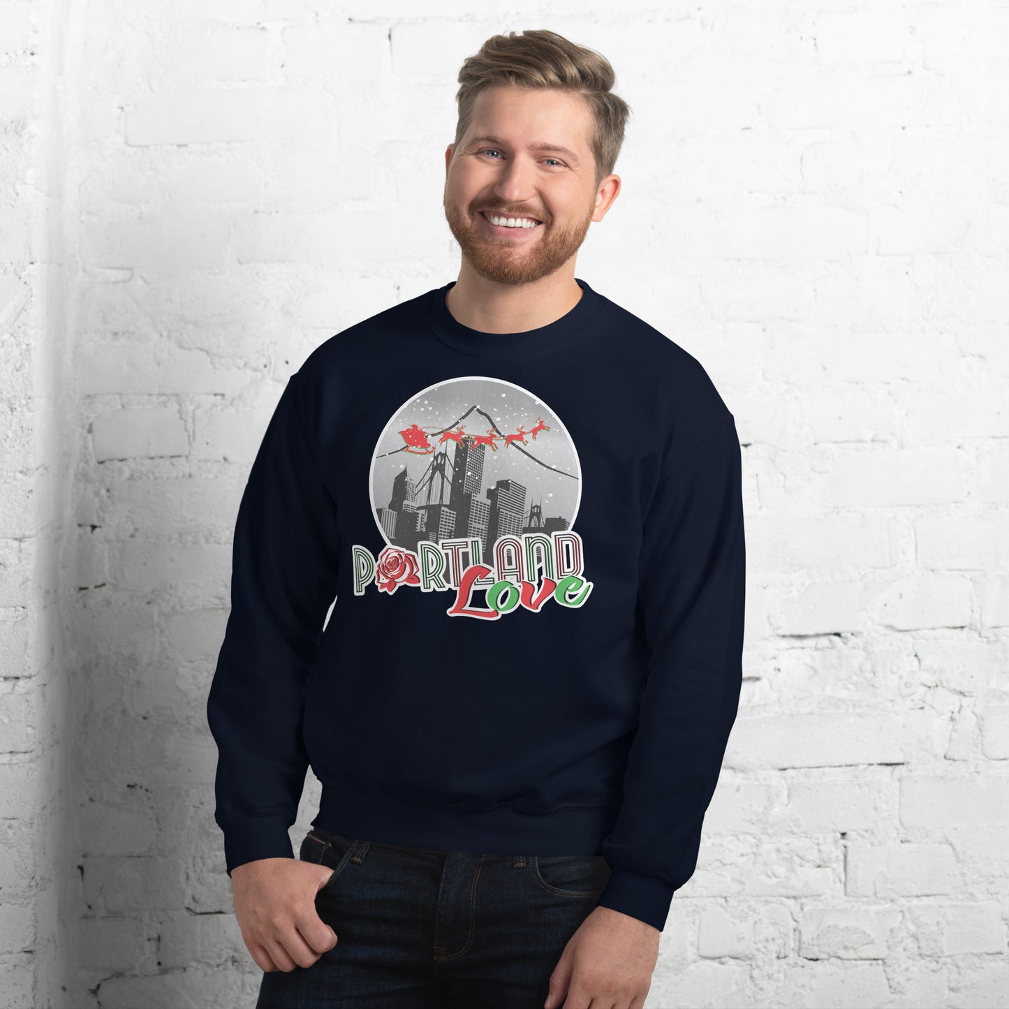 Port-Man Christmas Unisex Sweatshirt image 8