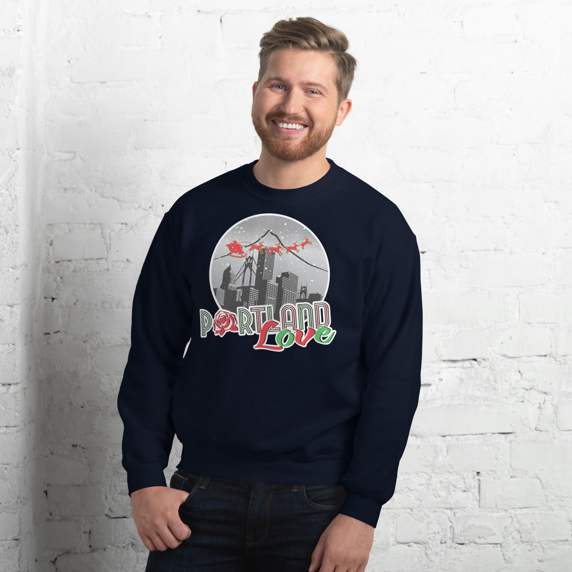 Port-Man Christmas Unisex Sweatshirt image 8