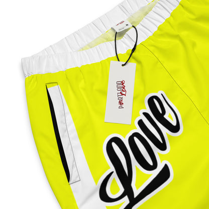 Portland Love Logos Canary Unisex Track Pants image 4