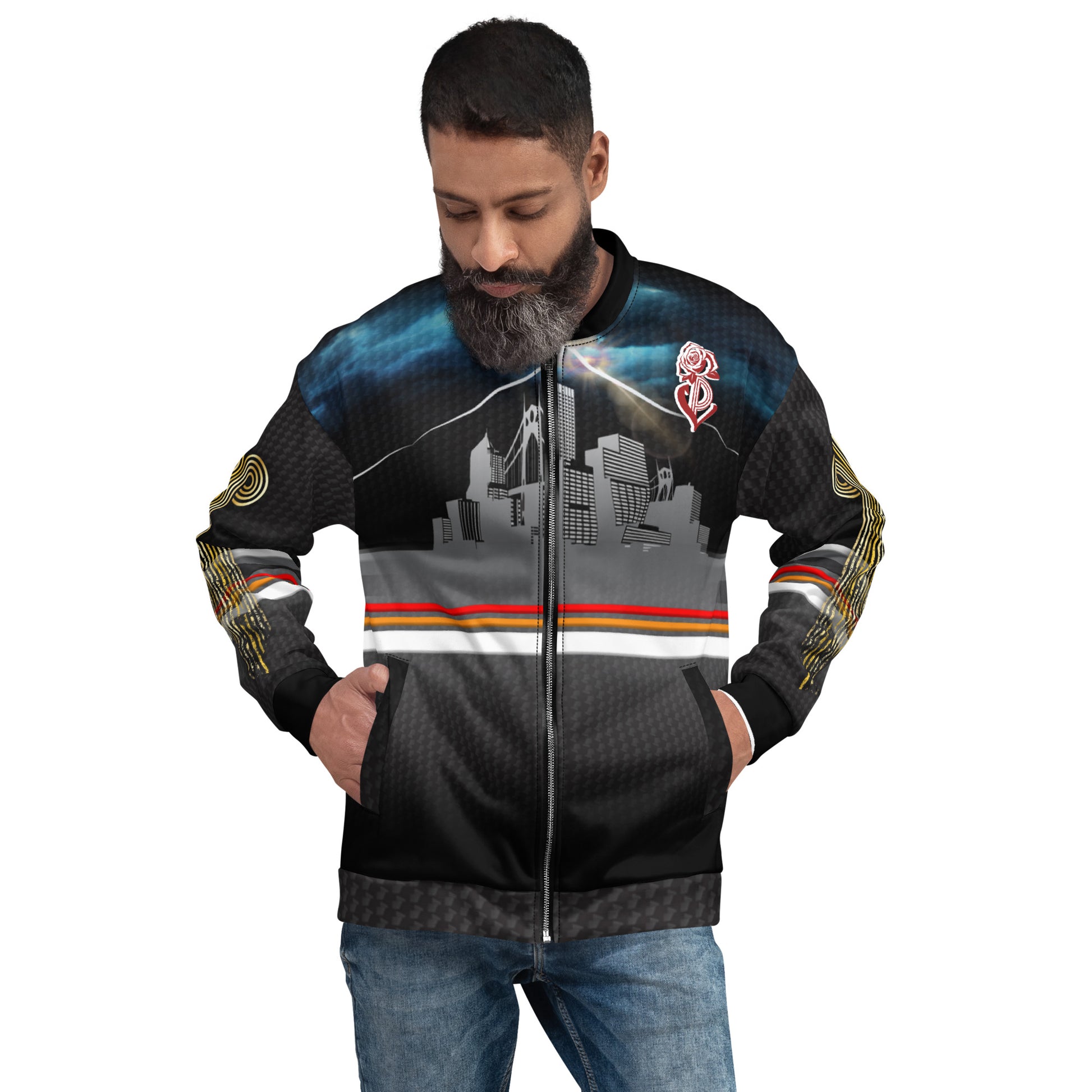 1st Limited Edition N.E.P. B-Boy Damon & Terrell Unisex Bomber Jacket image 0