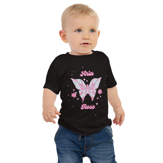 Aria Rose Butterfly Baby Jersey Short Sleeve Tee image 0