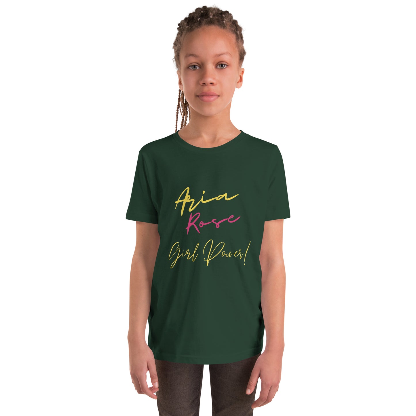 Aria Rose Power Youth Short Sleeve T-Shirt image 6