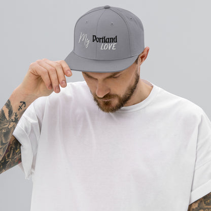 My Portland Love Snapback Hat image 19