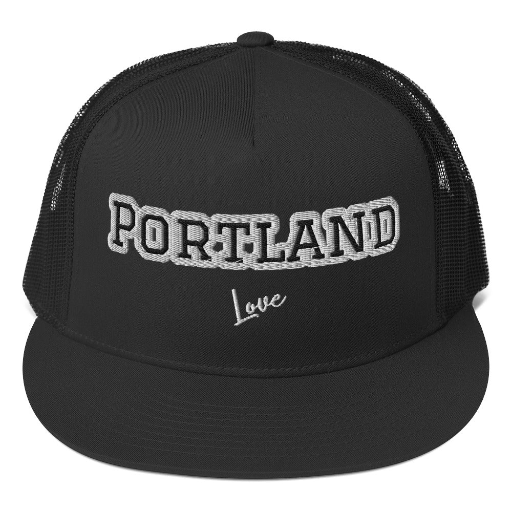 Block Style Trucker Cap image 5