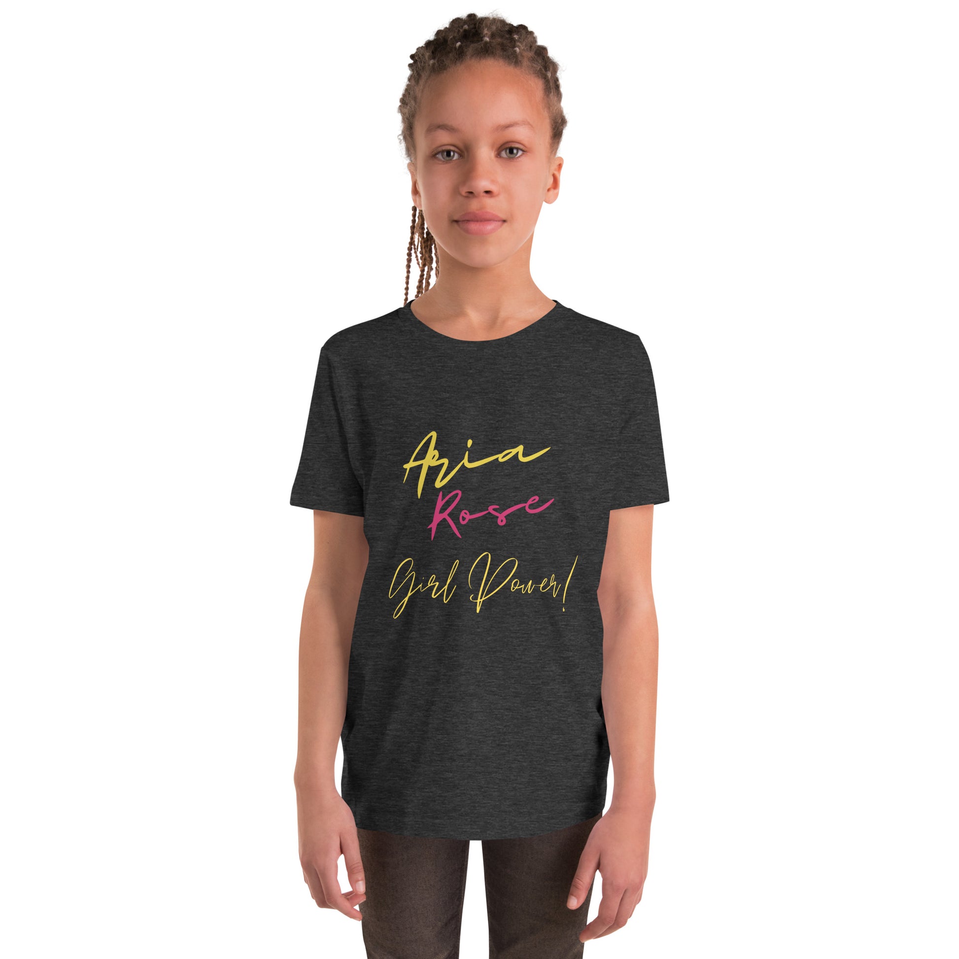 Aria Rose Power Youth Short Sleeve T-Shirt image 8