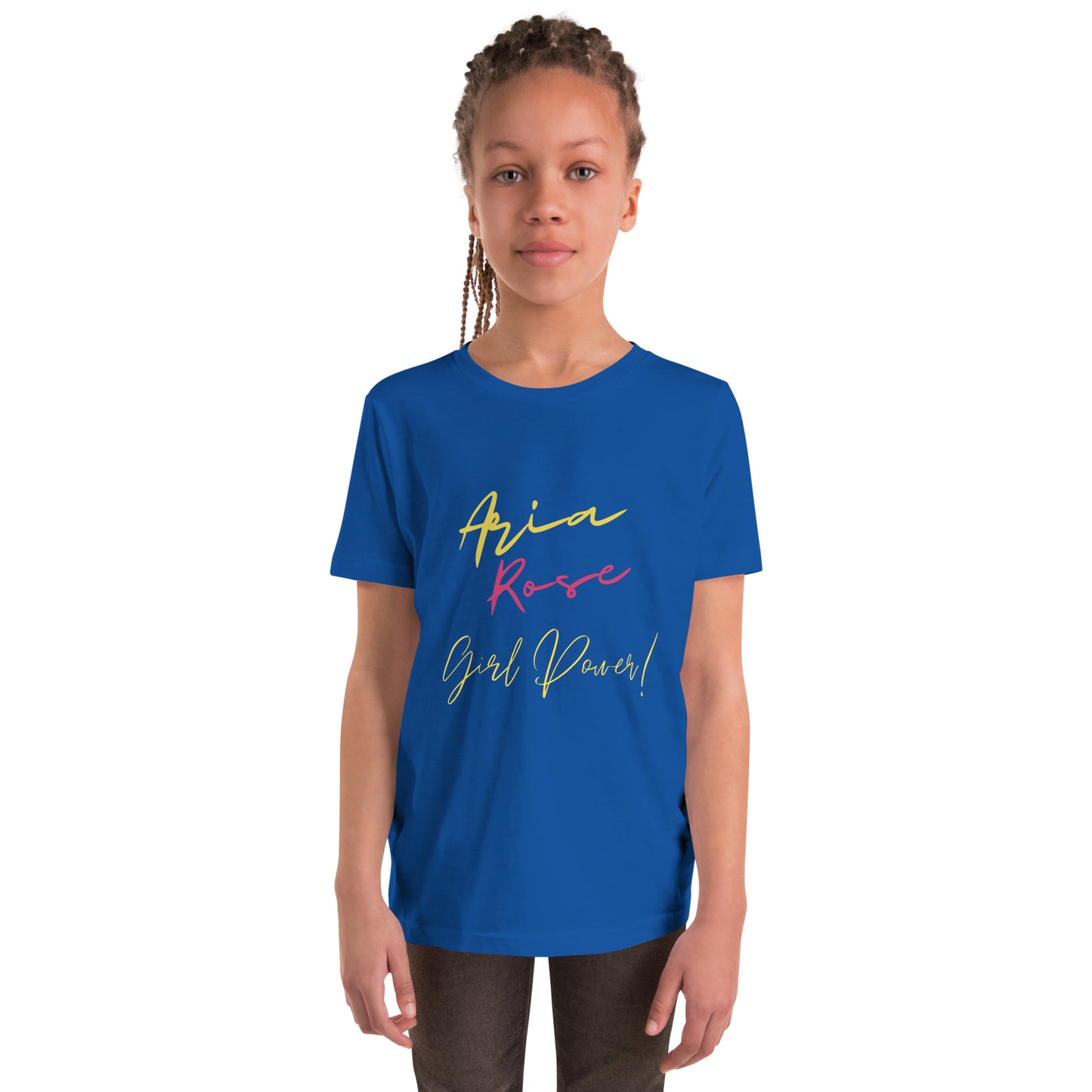 Aria Rose Power Youth Short Sleeve T-Shirt image 9