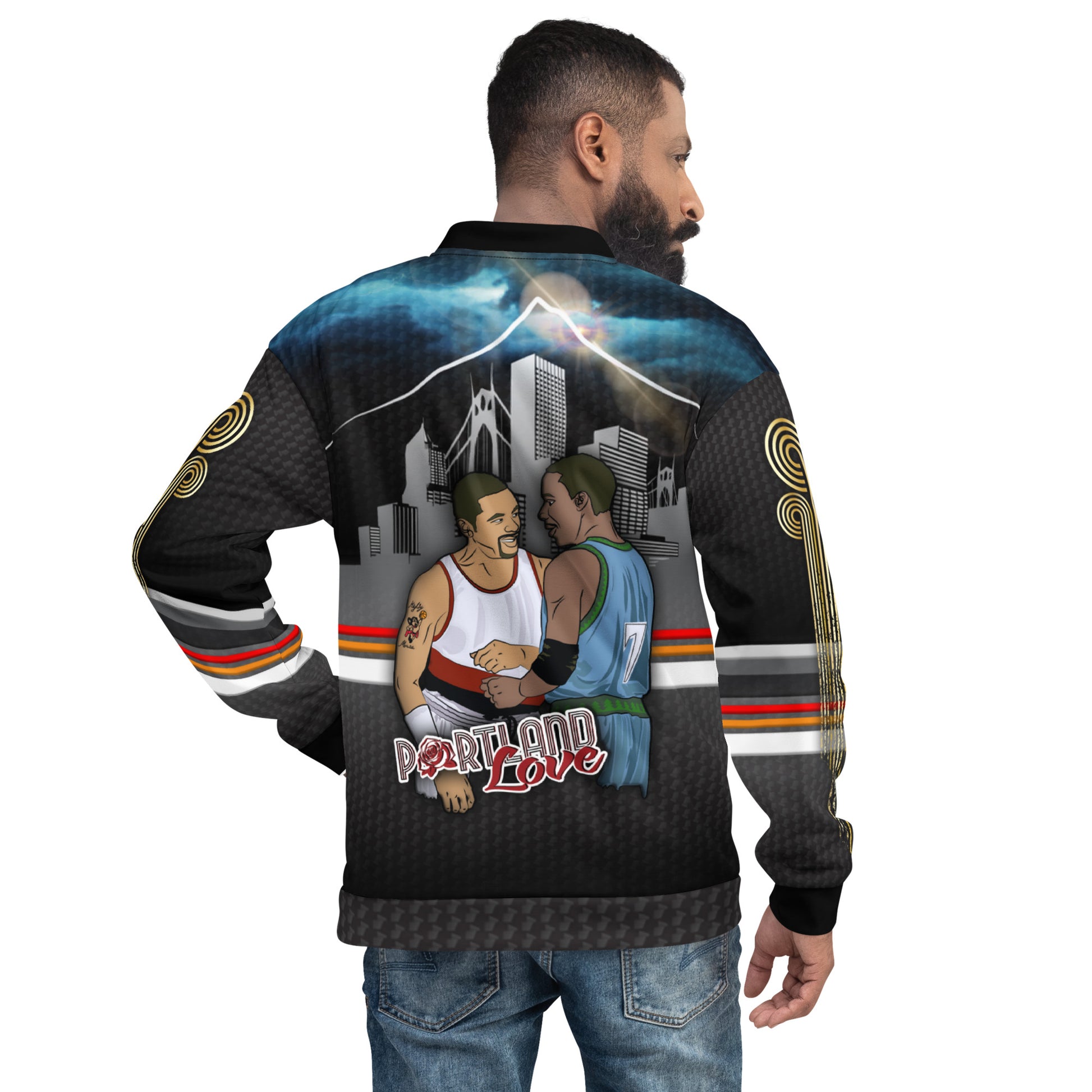 1st Limited Edition N.E.P. B-Boy Damon & Terrell Unisex Bomber Jacket image 1