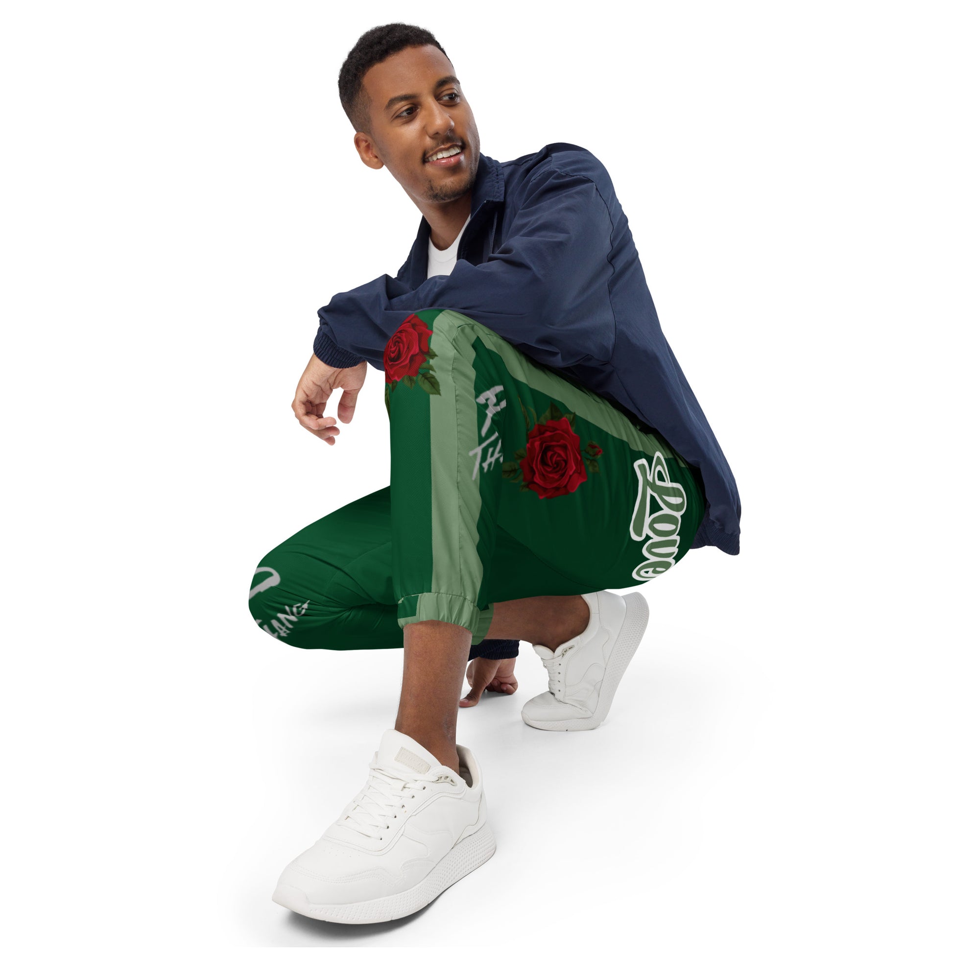 Portland Love Forest Green Logo Unisex Track Pants image 5