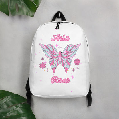 Aria Rose Butterfly Minimalist Backpack image 1