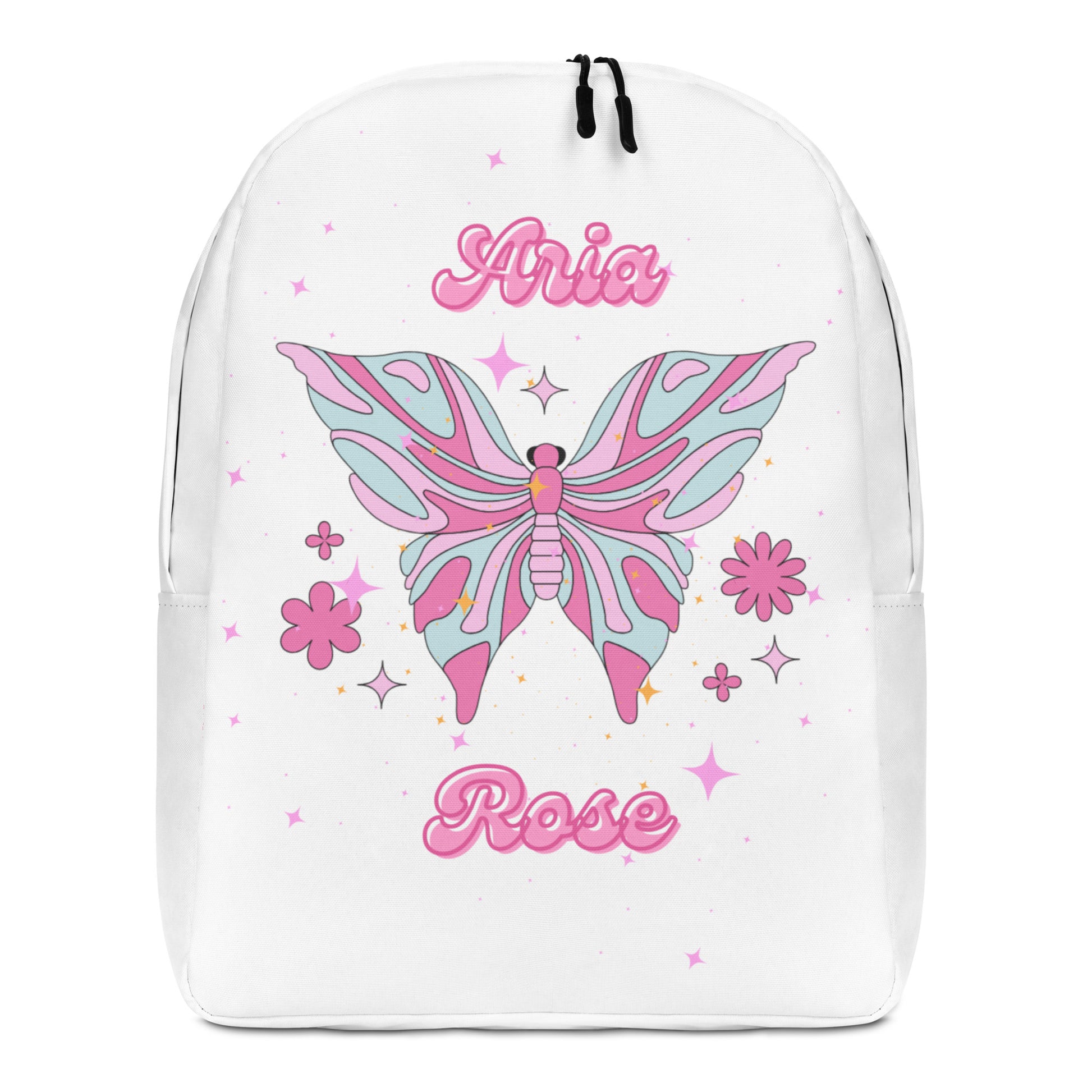 Aria Rose Butterfly Minimalist Backpack image 2