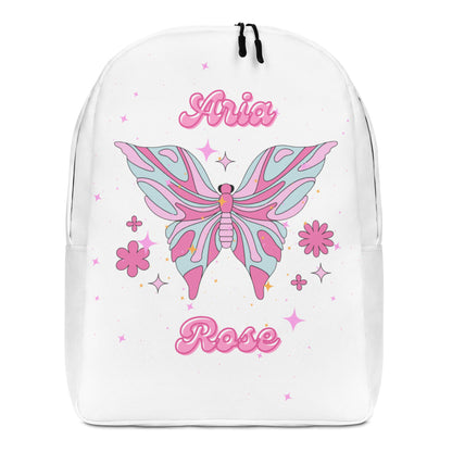 Aria Rose Butterfly Minimalist Backpack image 2
