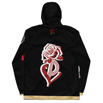 Black and Gold Logo Men’s Windbreaker image 8