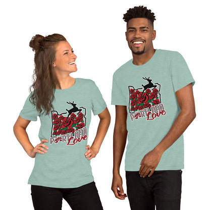 Roses Unisex T-shirt image 8