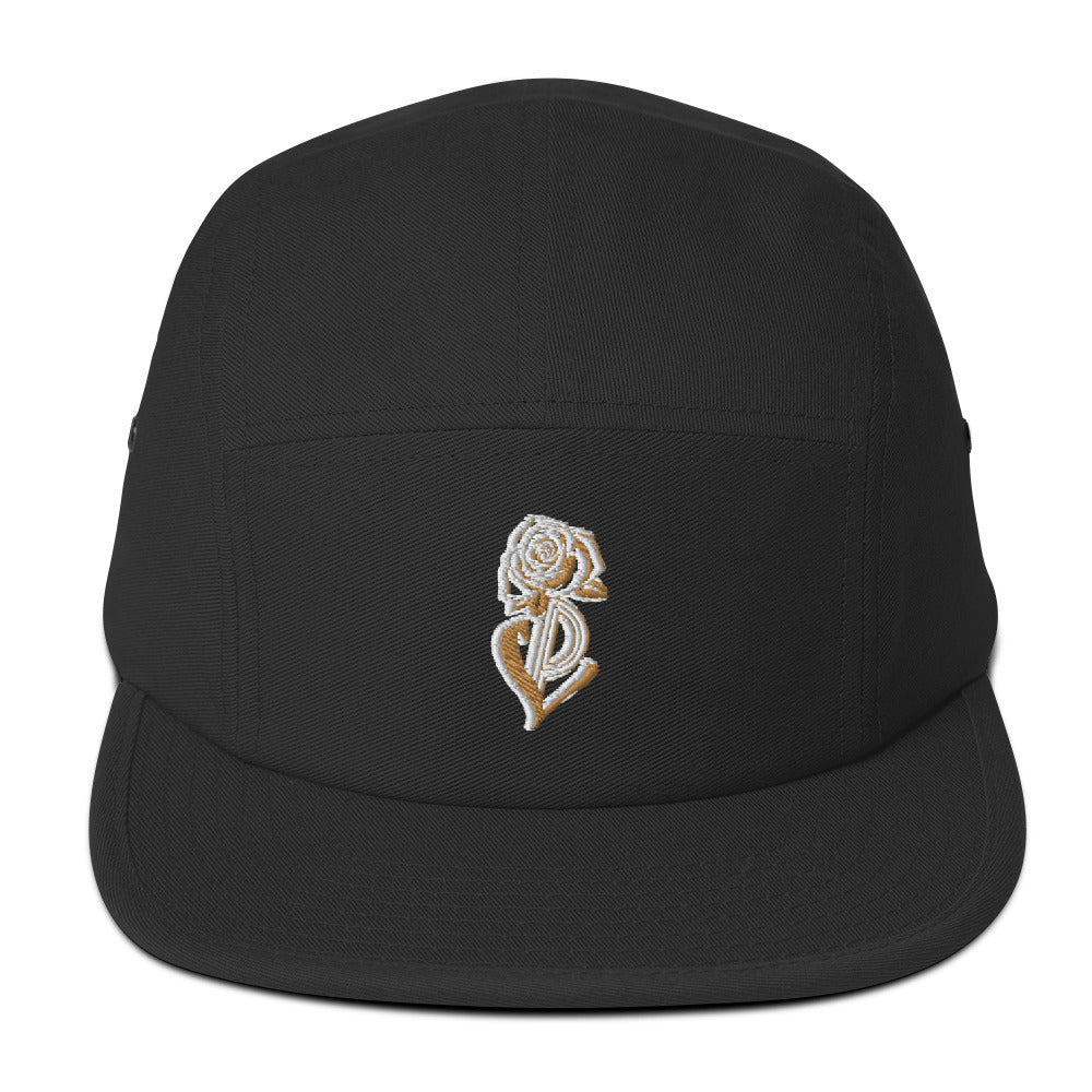PL Rose Gold/White Five Panel Cap image 0