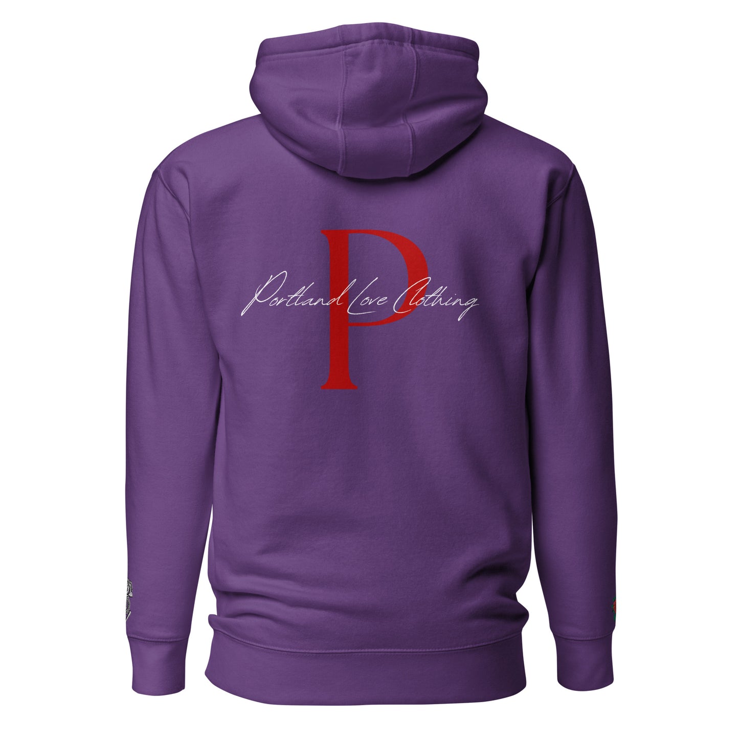 Portland Love "P" Embroidered Unisex Hoodie image 26