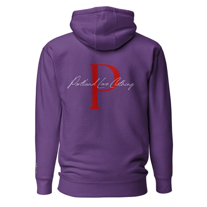 Portland Love "P" Embroidered Unisex Hoodie image 26