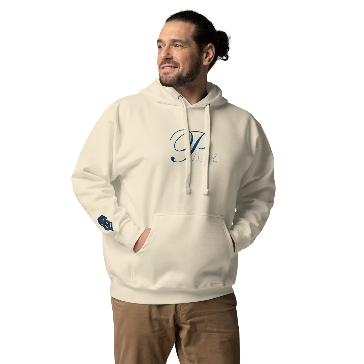 P-Love (Royal) Unisex Hoodie image 13