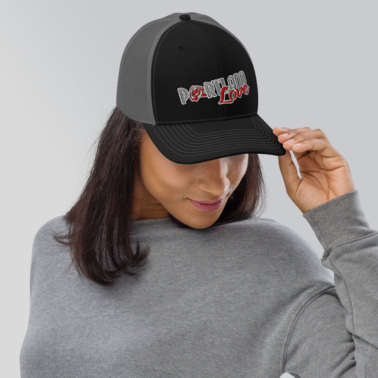 Original Portland Love 6 Panel Trucker Cap image 0
