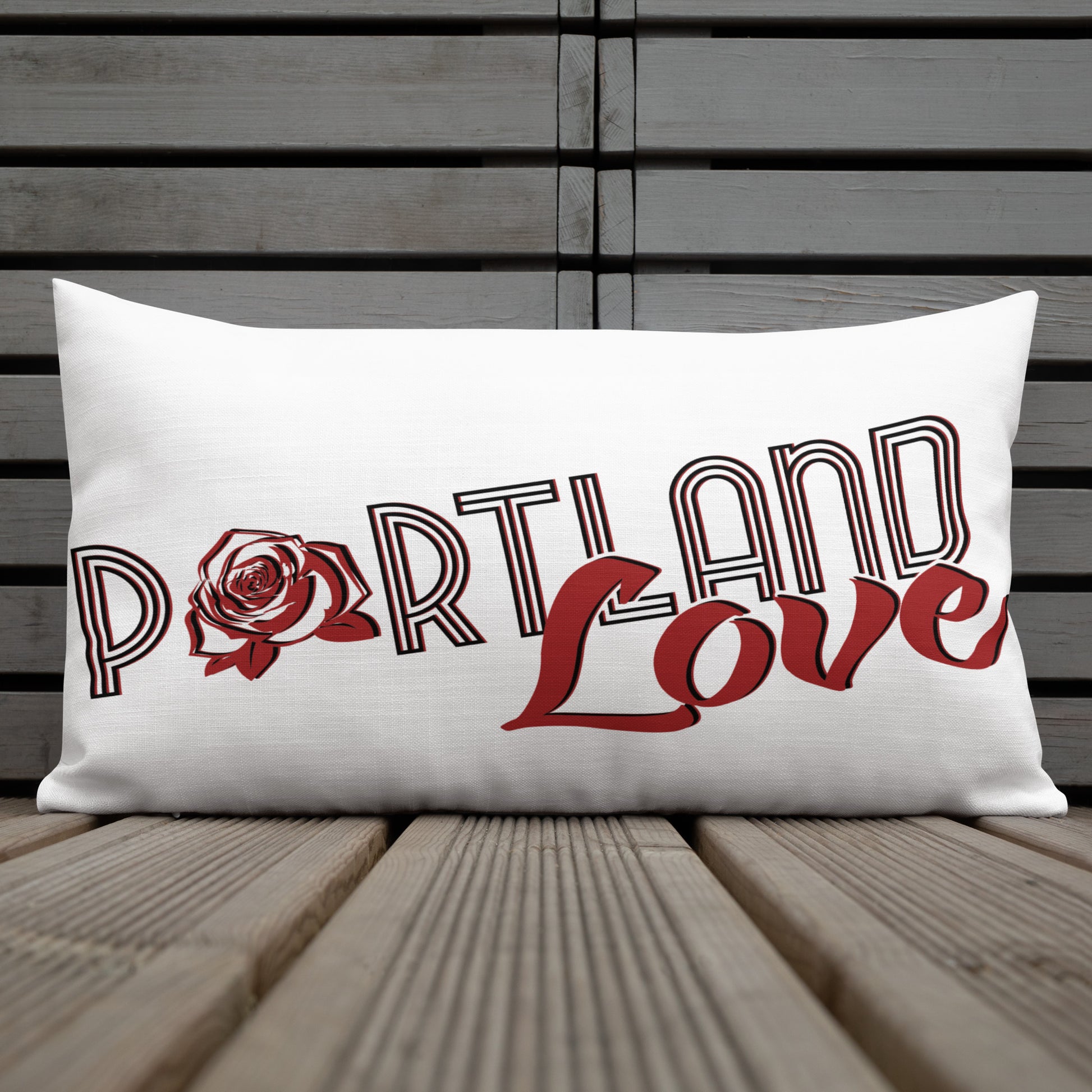 Original Portland Love Premium Pillow image 4